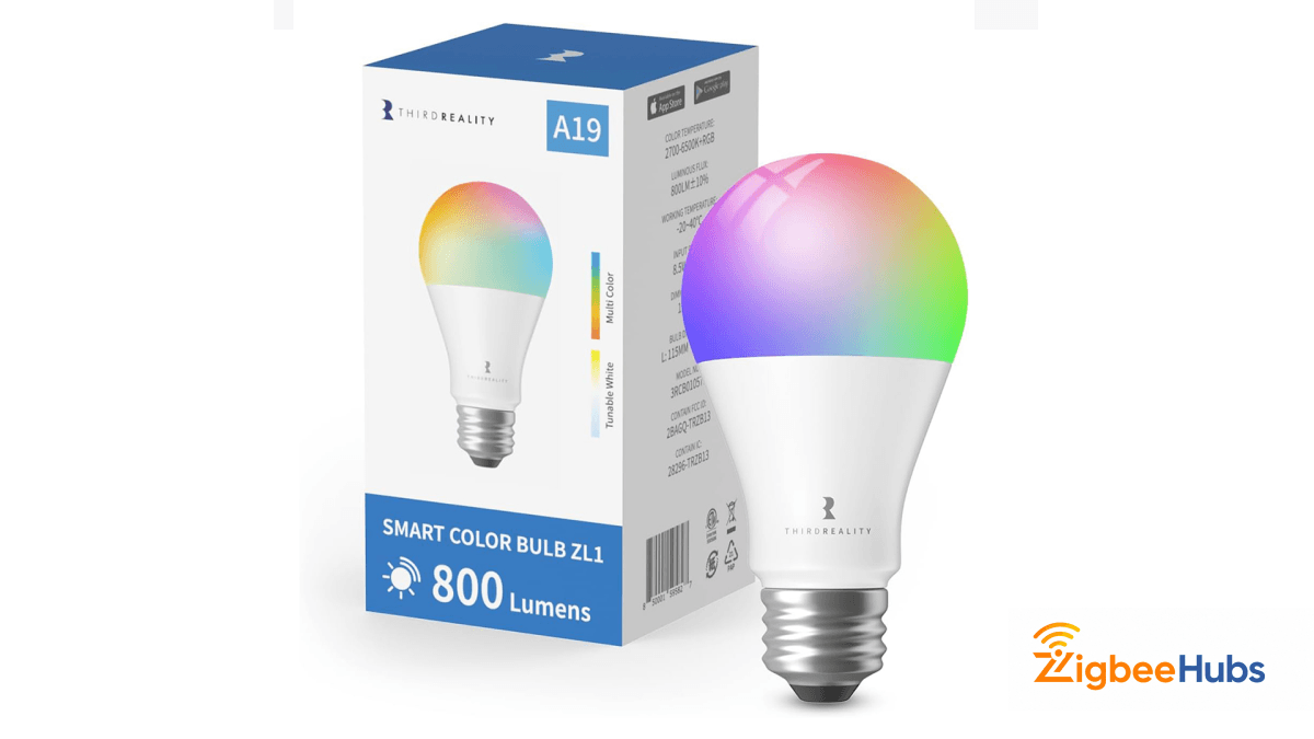 THIRDREALITY Zigbee Smart Colour Bulb ZL1