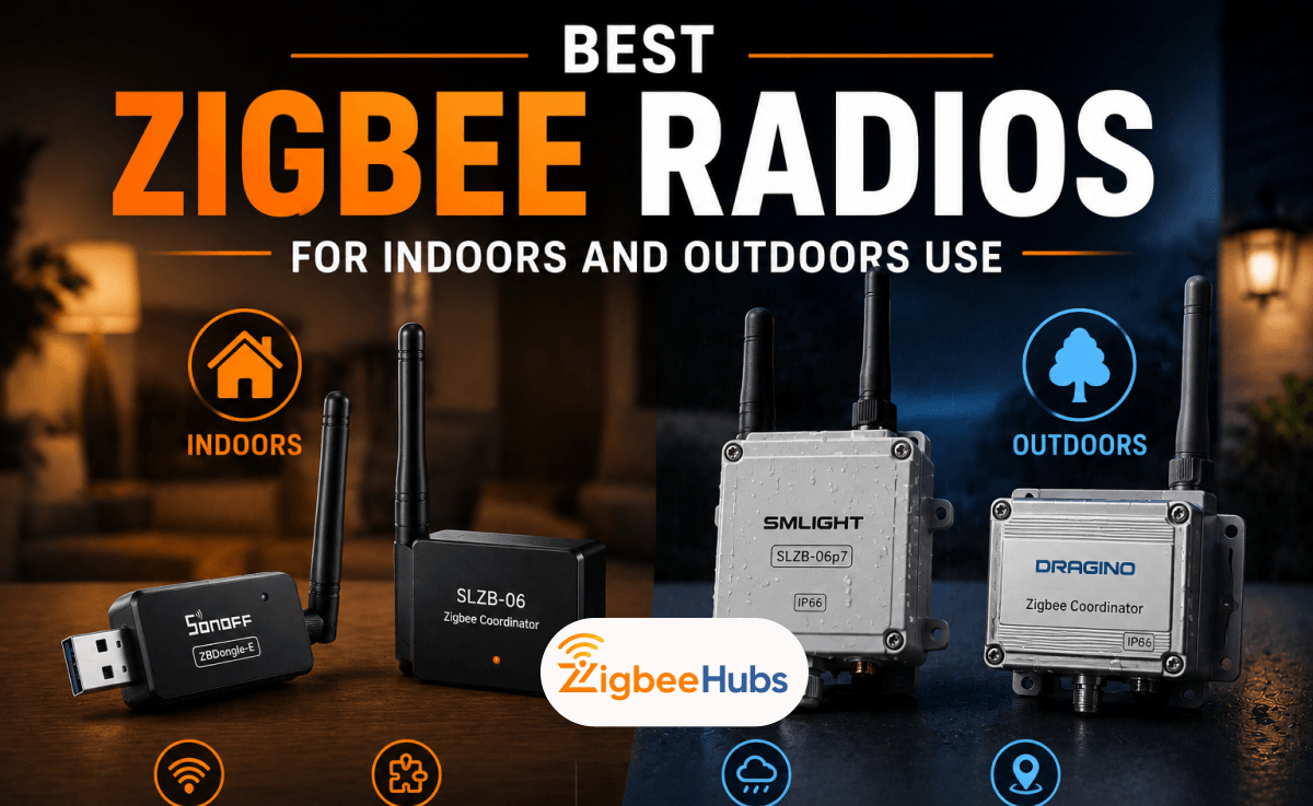 Best Zigbee Radios for Indoors and Outdoors Use