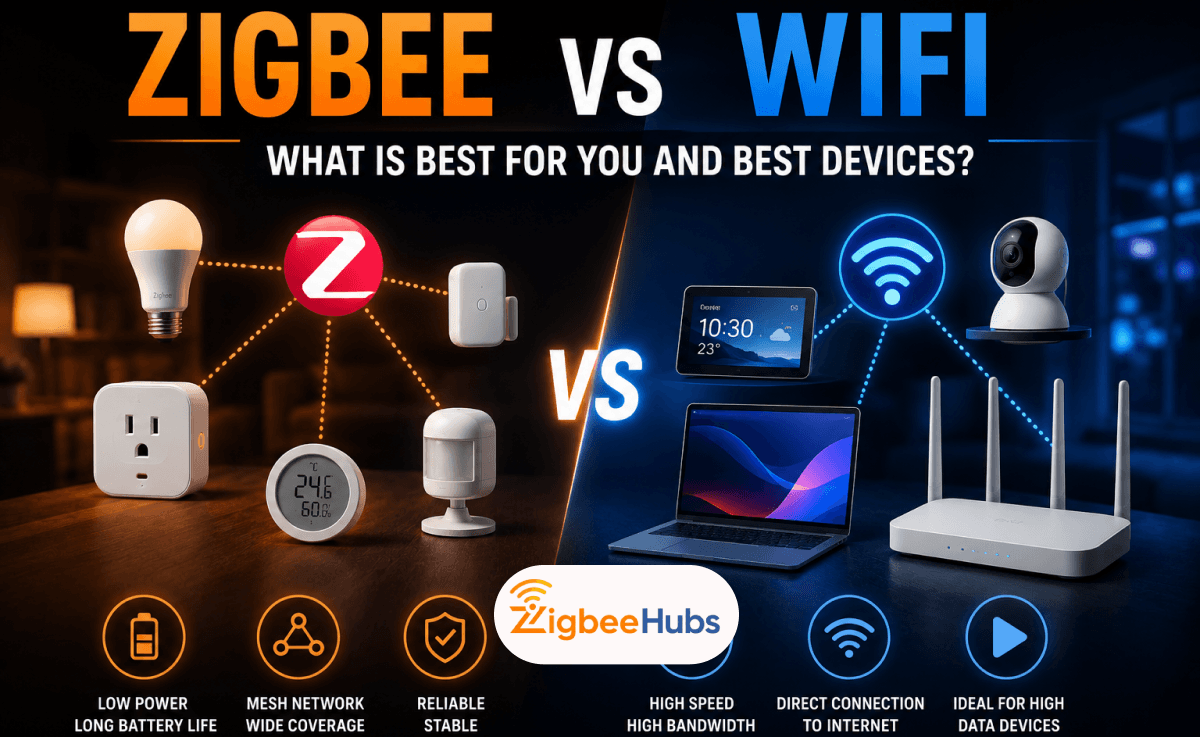 Zigbee vs WiFi: What is Best for You and Best Devices?